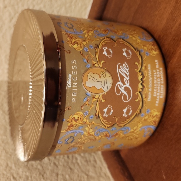 Bath & Body Works Other - Bath & Body Works Disney Princess Belle 3 Wick Candle